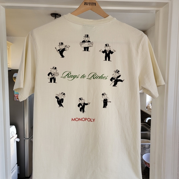 PALACE Monopoly X Shoe Palace Cream Tee - Picture 4 of 8